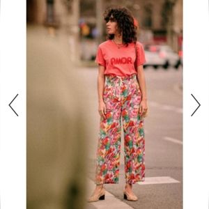 Sezane Pantalon Jacques Linen Trousers